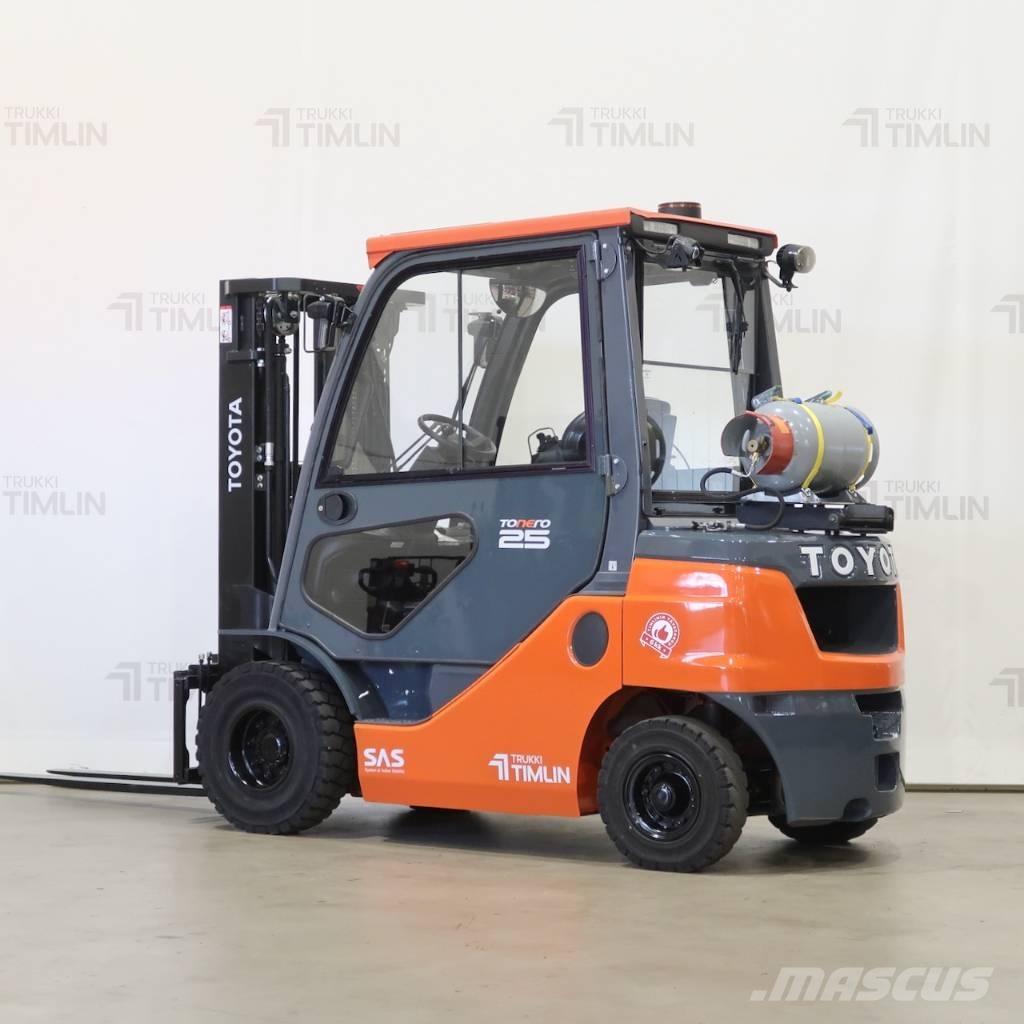 Toyota 02-8FGF25 LPG'li forkliftler