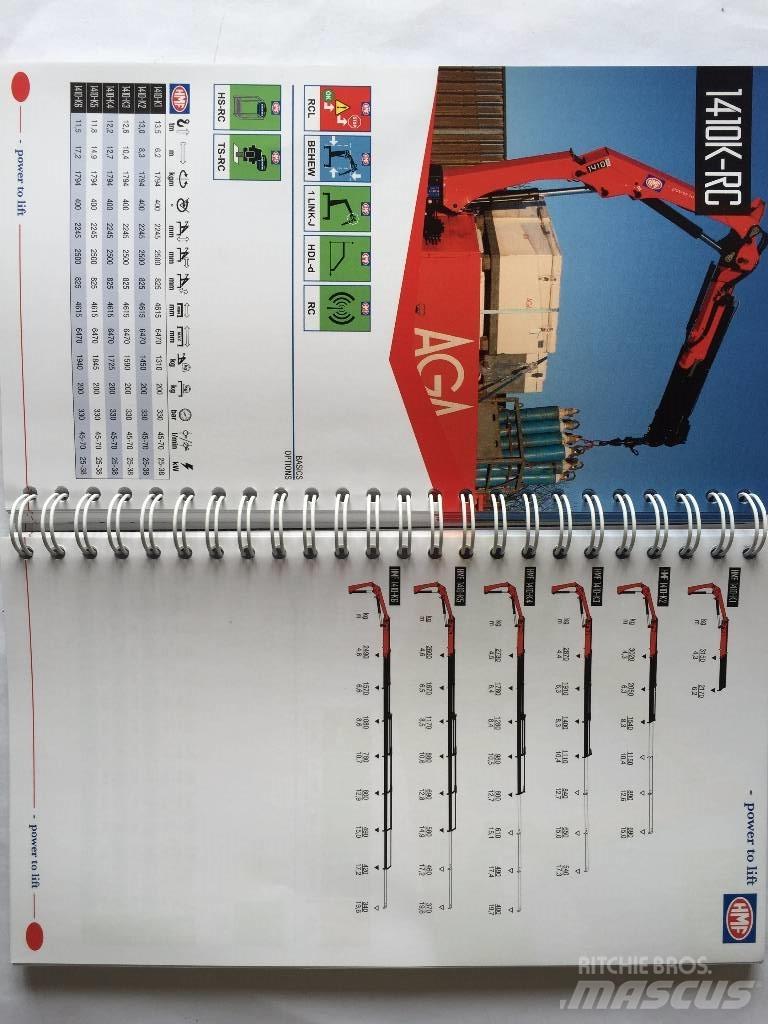 HMF 1410K4RC Yükleme vinçleri