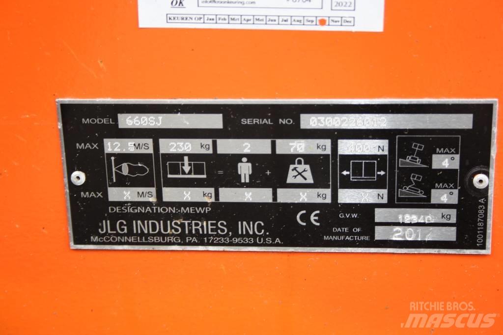JLG 660 SJ Teleskopik personel platformları