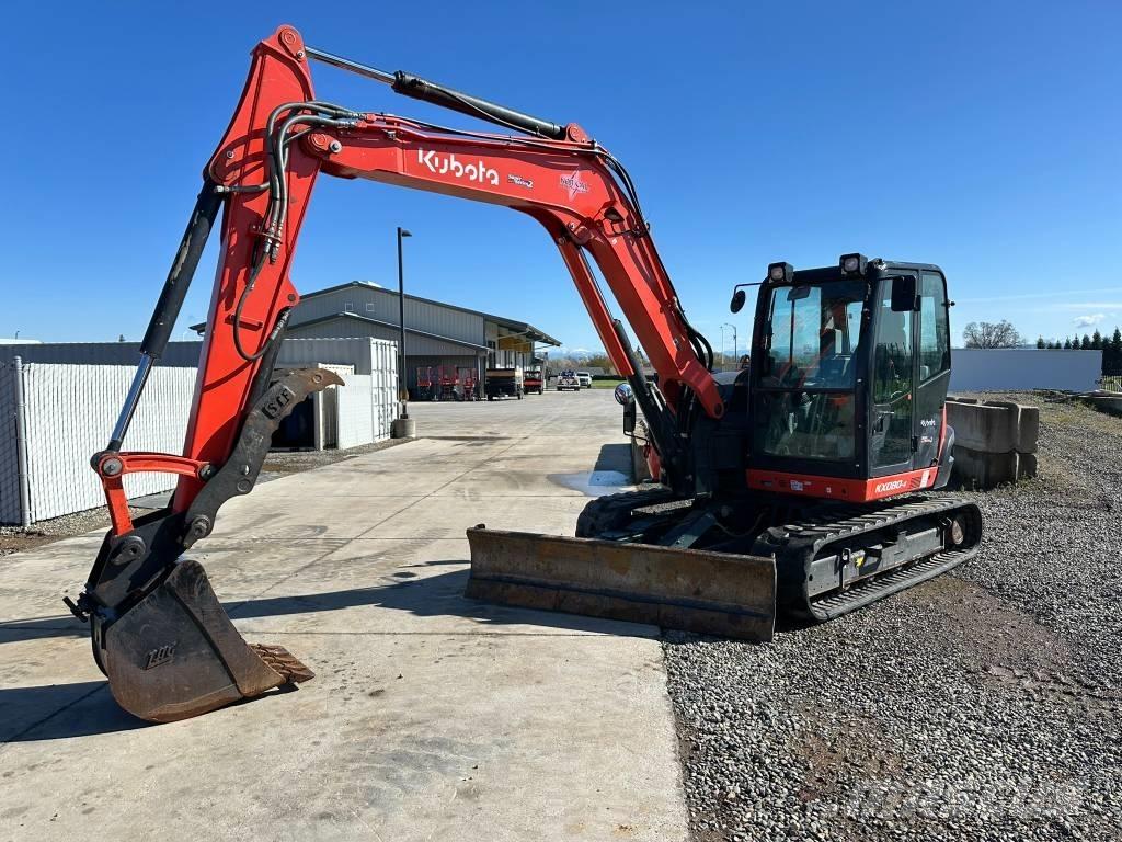 Kubota KX 080-4 Mini ekskavatörler, 7 tona dek