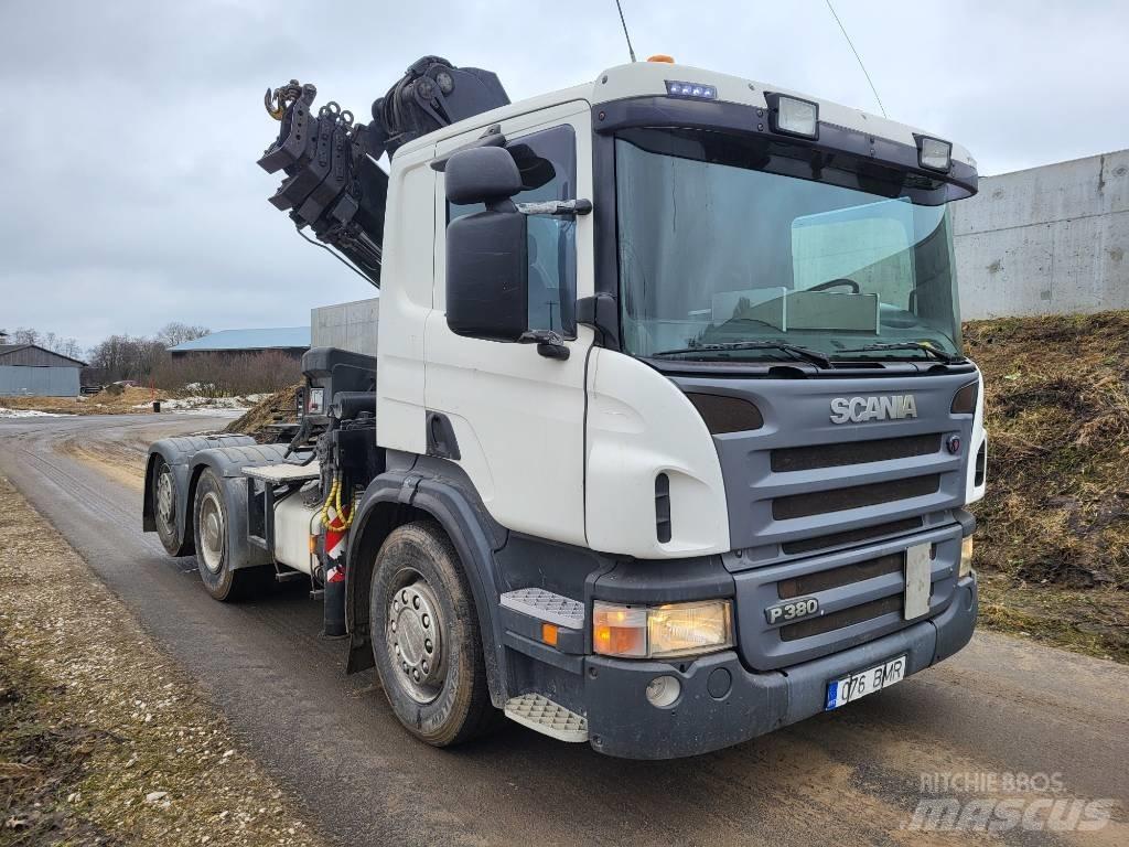 Scania P 380 Araç üzeri vinçler