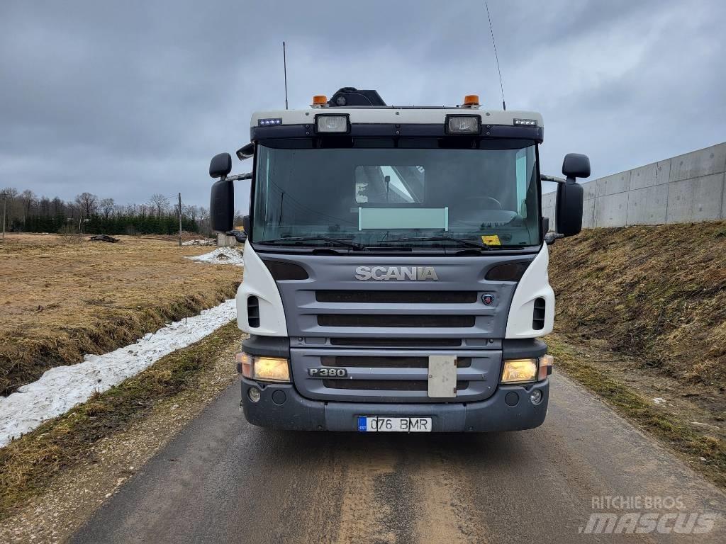 Scania P 380 Araç üzeri vinçler