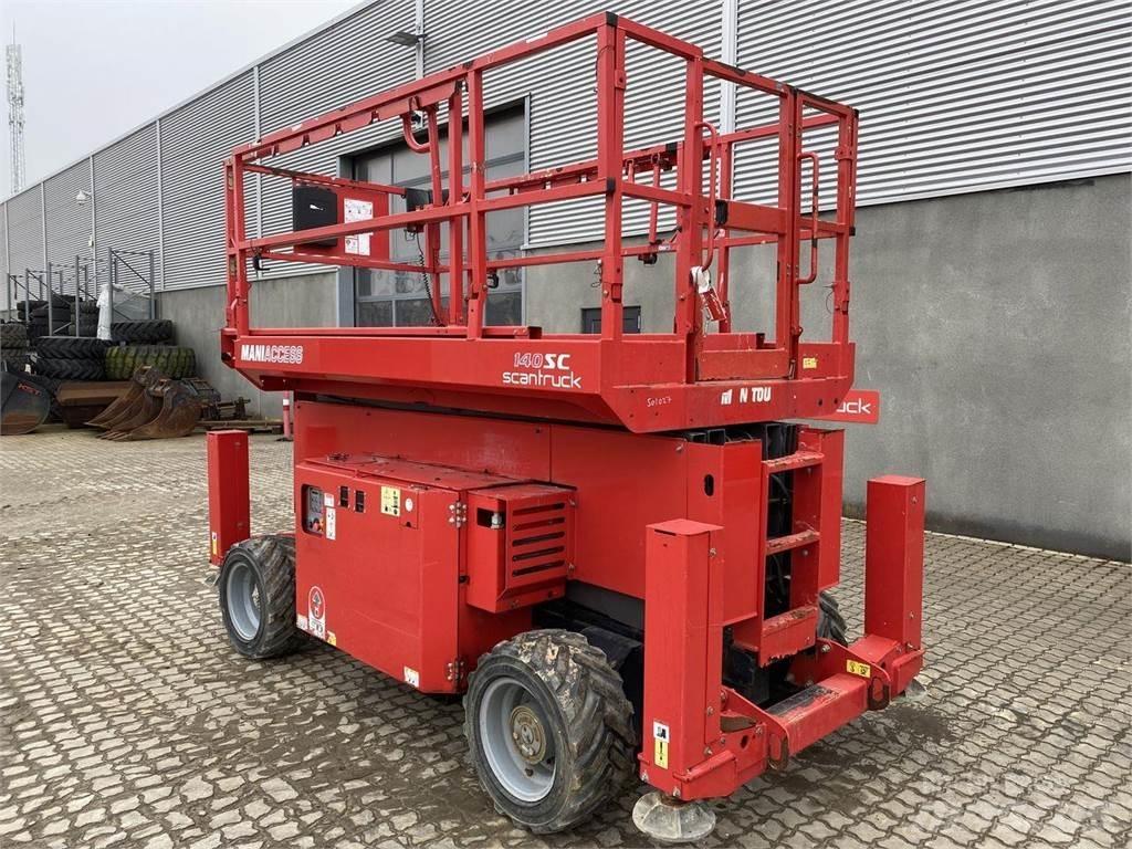 Manitou 140SC Makasli platformlar