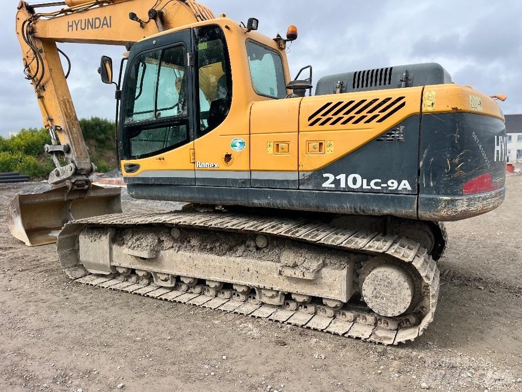 Hyundai Robex 210–9 Paletli ekskavatörler