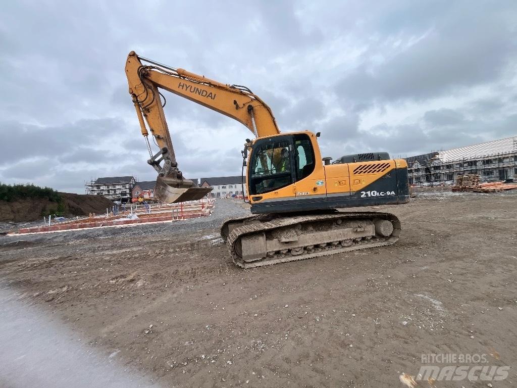Hyundai Robex 210–9 Paletli ekskavatörler