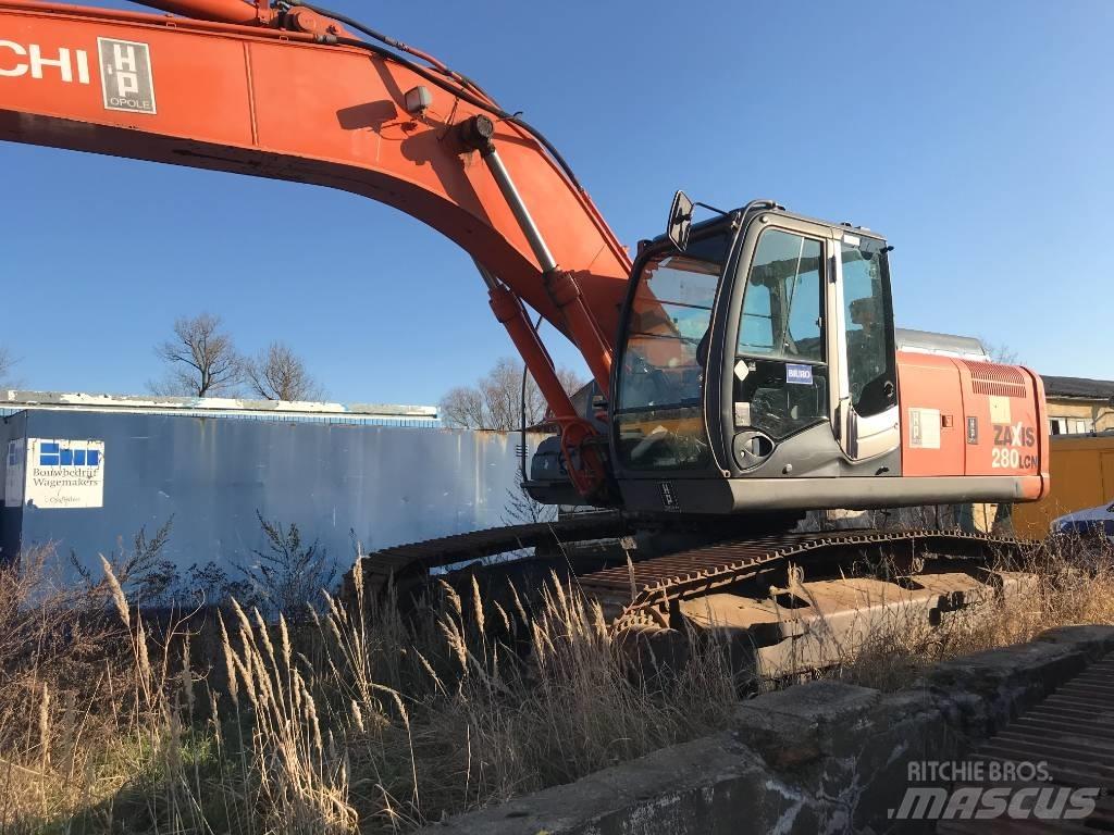 Hitachi ZX 280 LC-3 Paletli ekskavatörler