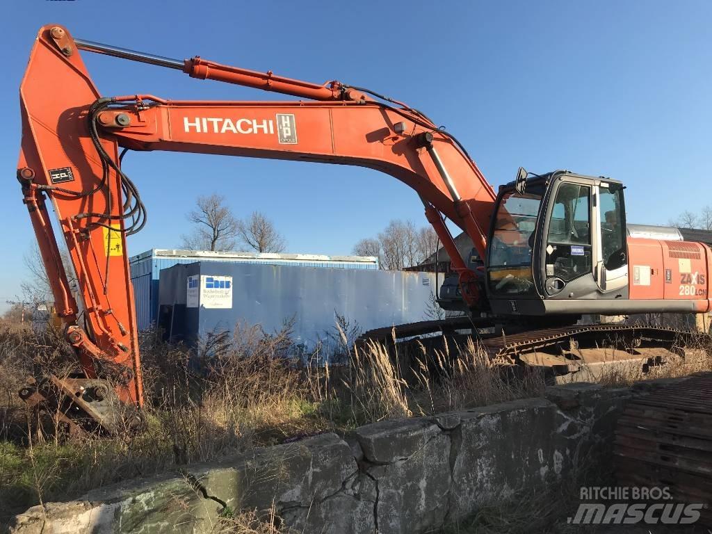 Hitachi ZX 280 LC-3 Paletli ekskavatörler