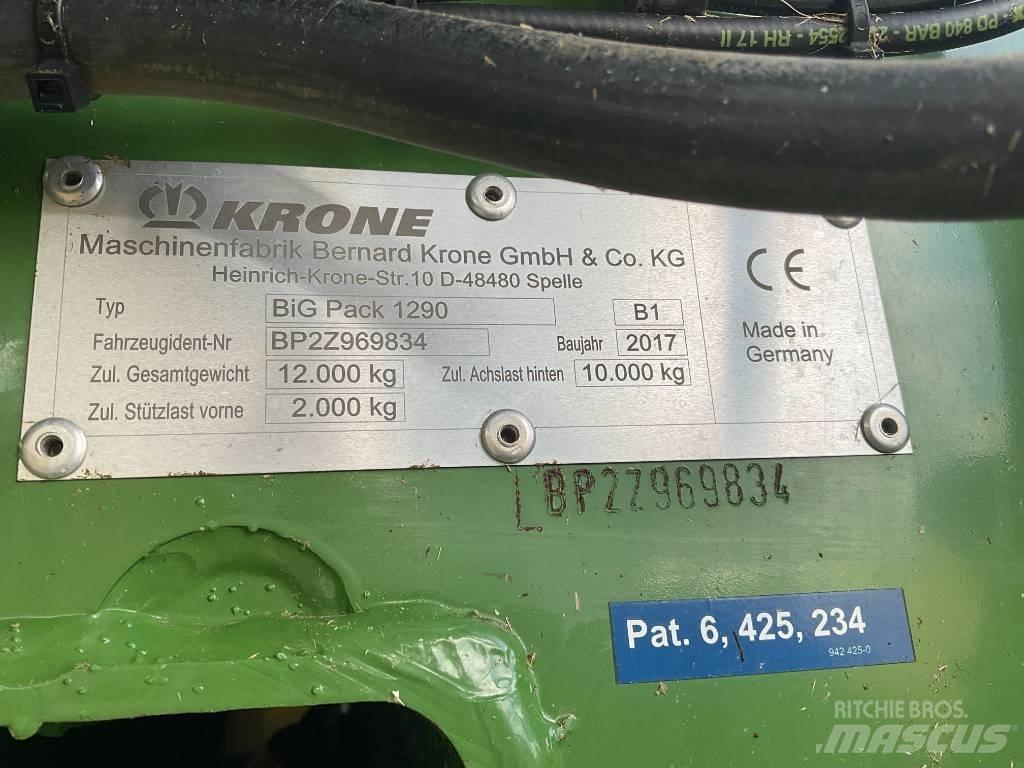 Krone BP1290 HS Küp balya makinalari