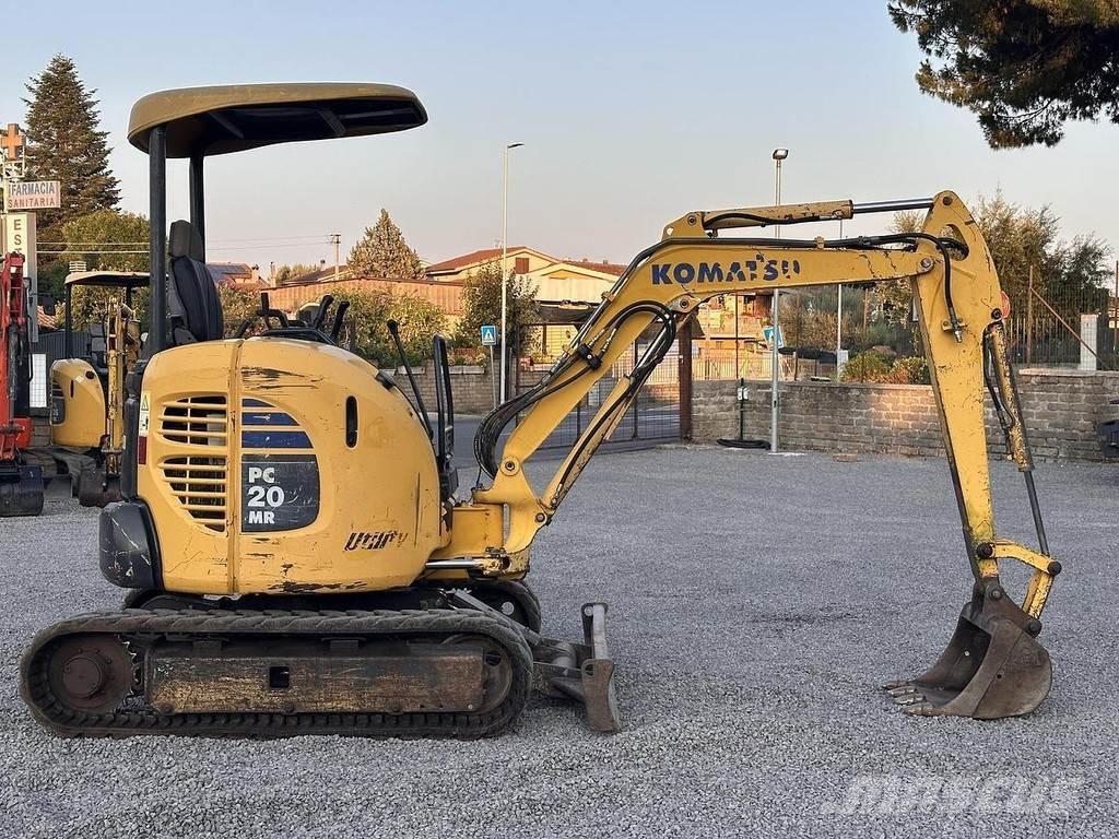 Komatsu PC20MR-2 Mini ekskavatörler, 7 tona dek