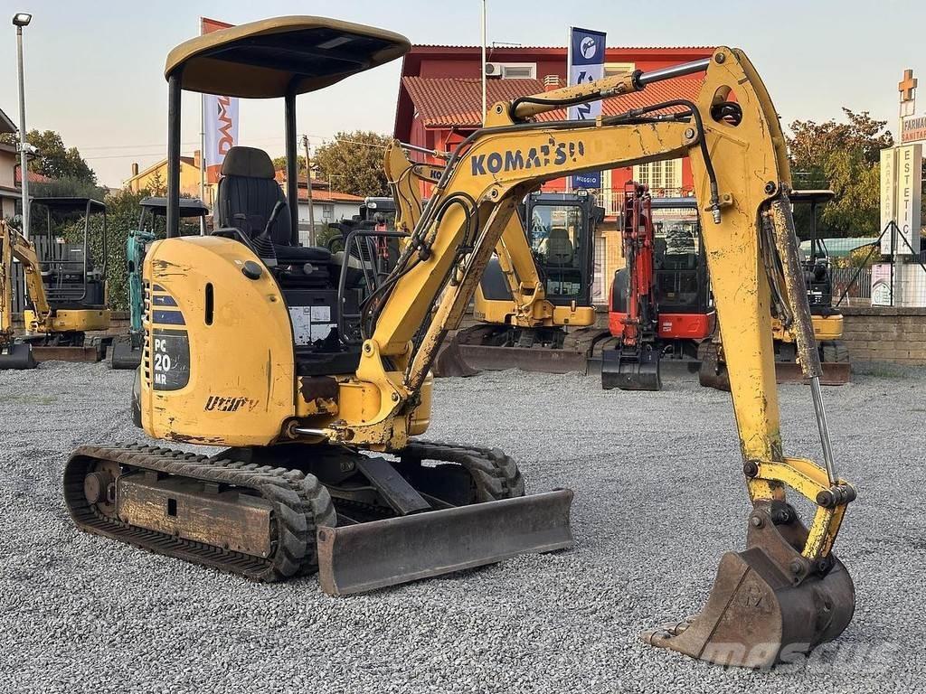 Komatsu PC20MR-2 Mini ekskavatörler, 7 tona dek