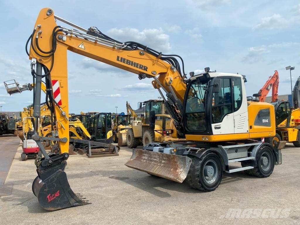 Liebherr A914 NVT Lastik tekerli ekskavatörler