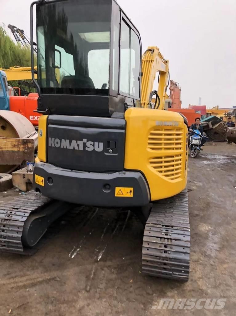 Komatsu PC 55 MR Mini ekskavatörler, 7 tona dek