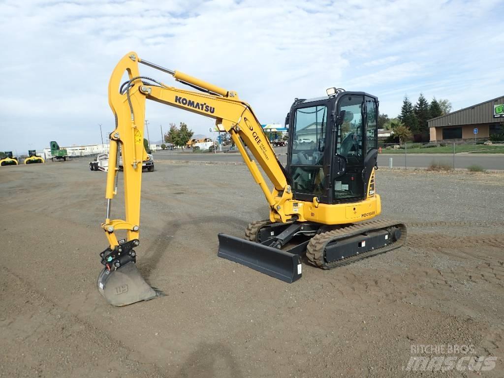 Komatsu PC35MR-5 Mini ekskavatörler, 7 tona dek