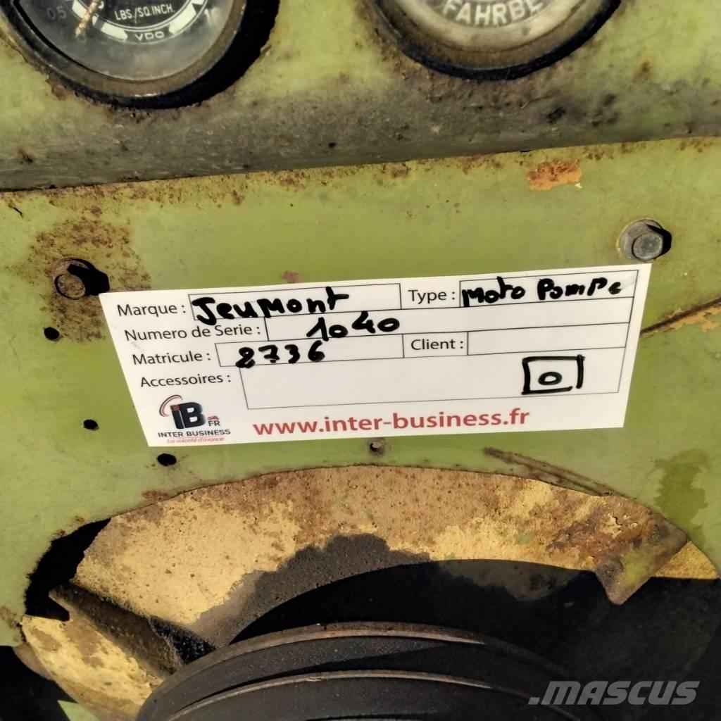  JEUMONT MOTOPOMPE Pompa ve mikserler