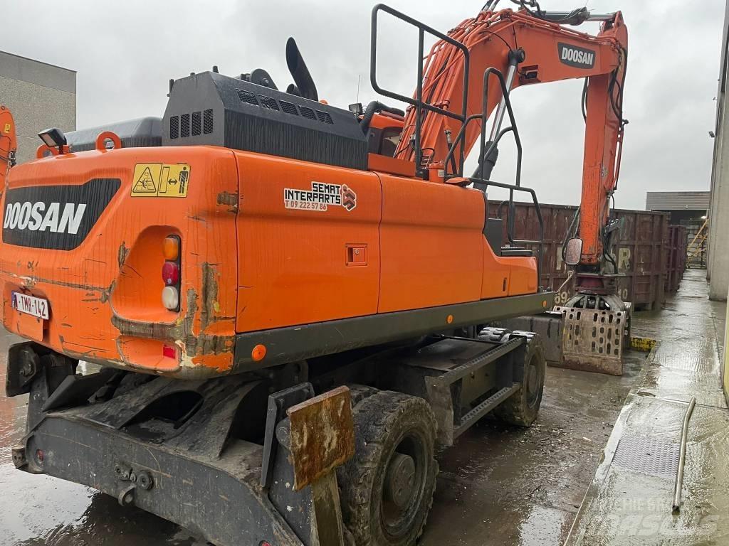 Doosan DX 210 W - 5 Lastik tekerli ekskavatörler