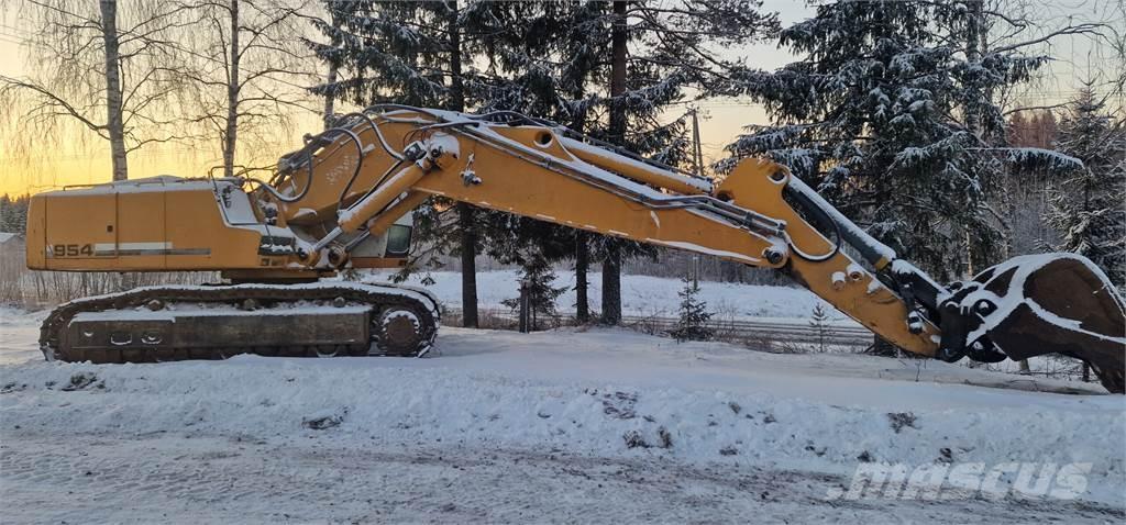 Liebherr R954C SHD Paletli ekskavatörler