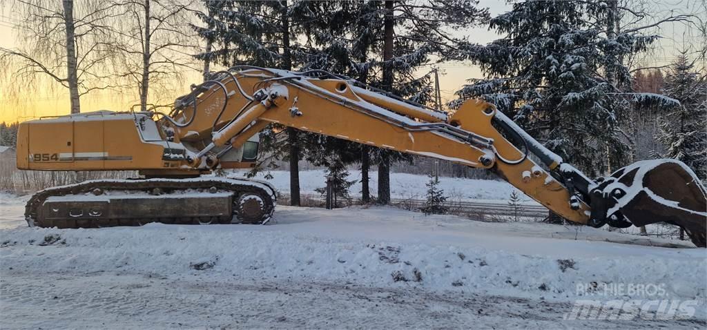 Liebherr R954C SHD Paletli ekskavatörler