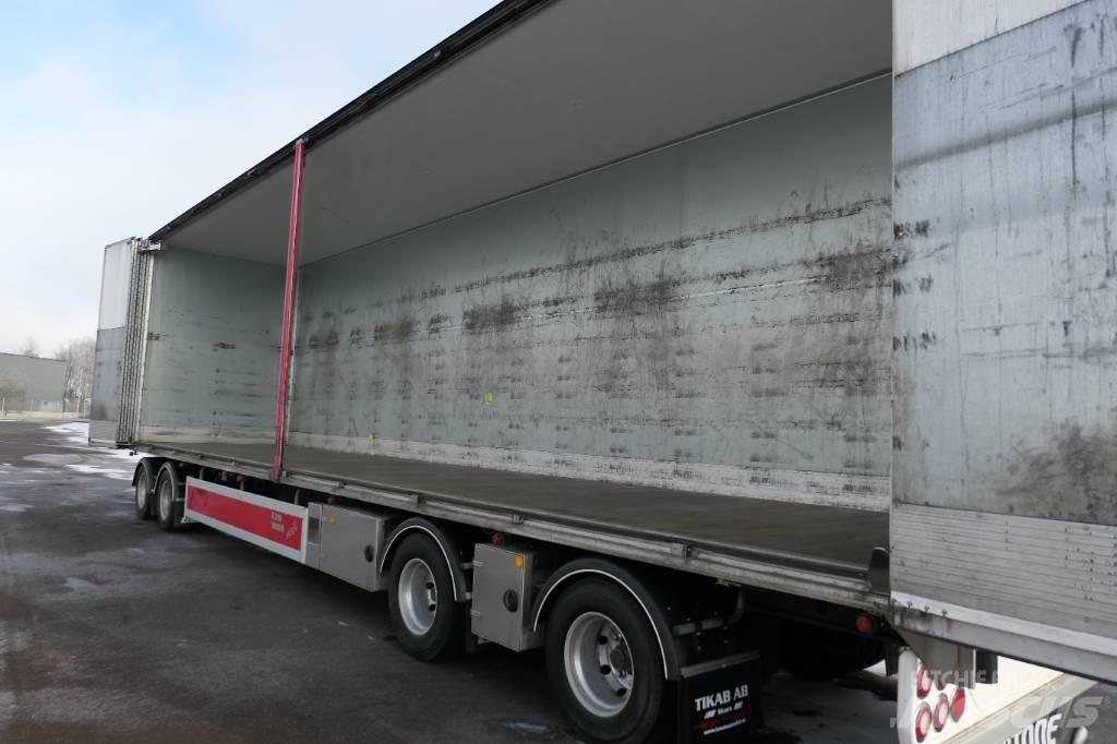 Limetec VPU 438 Kapali kasa treylerler