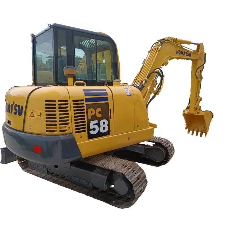 Komatsu PC 58 Mini ekskavatörler, 7 tona dek