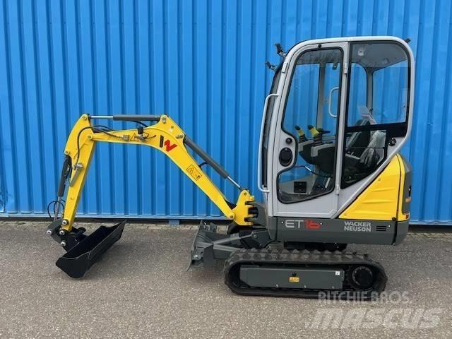 Wacker Neuson ET 16 Paletli ekskavatörler