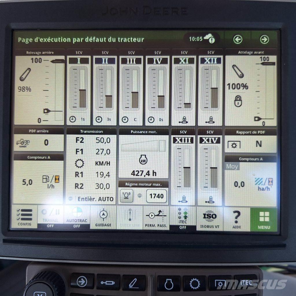 John Deere 6R155 Traktörler