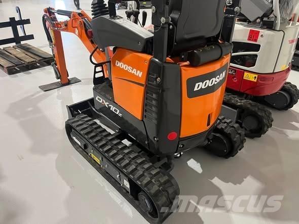 Doosan DX 10 Z Mini ekskavatörler, 7 tona dek