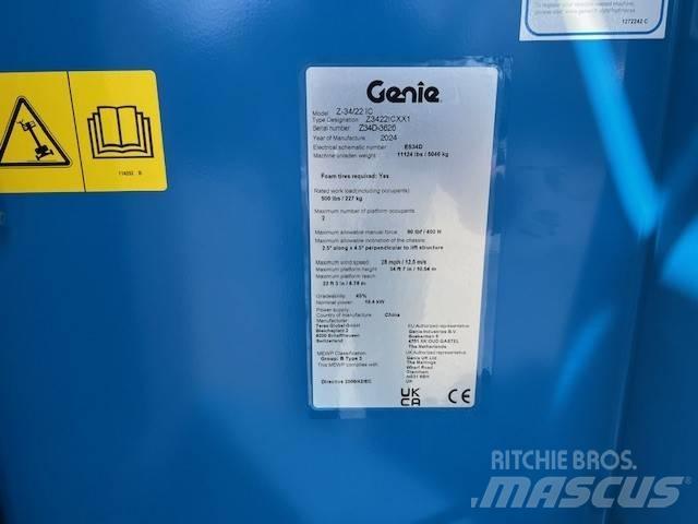 Genie Z 34/22 IC Körüklü personel platformları
