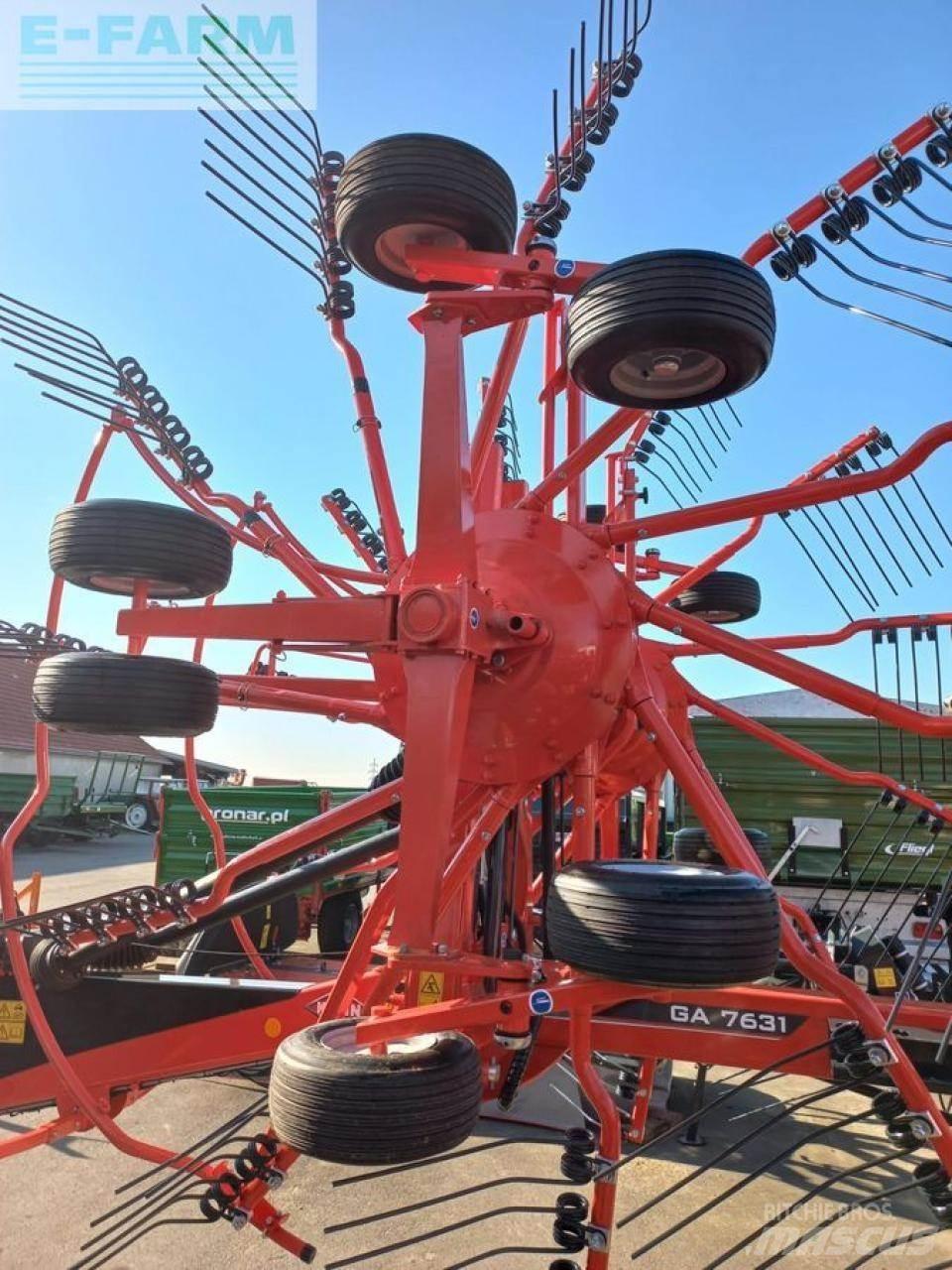 Kuhn ga 7631 Kombine tirmiklar