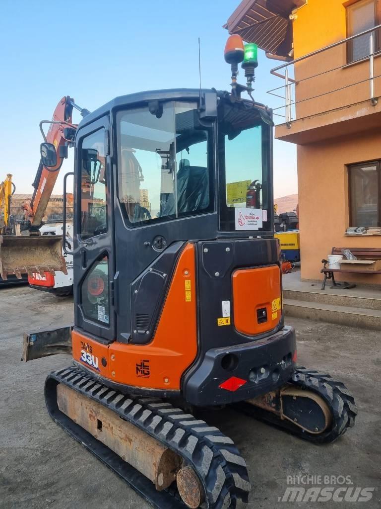 Hitachi Zaxis 33 Mini ekskavatörler, 7 tona dek