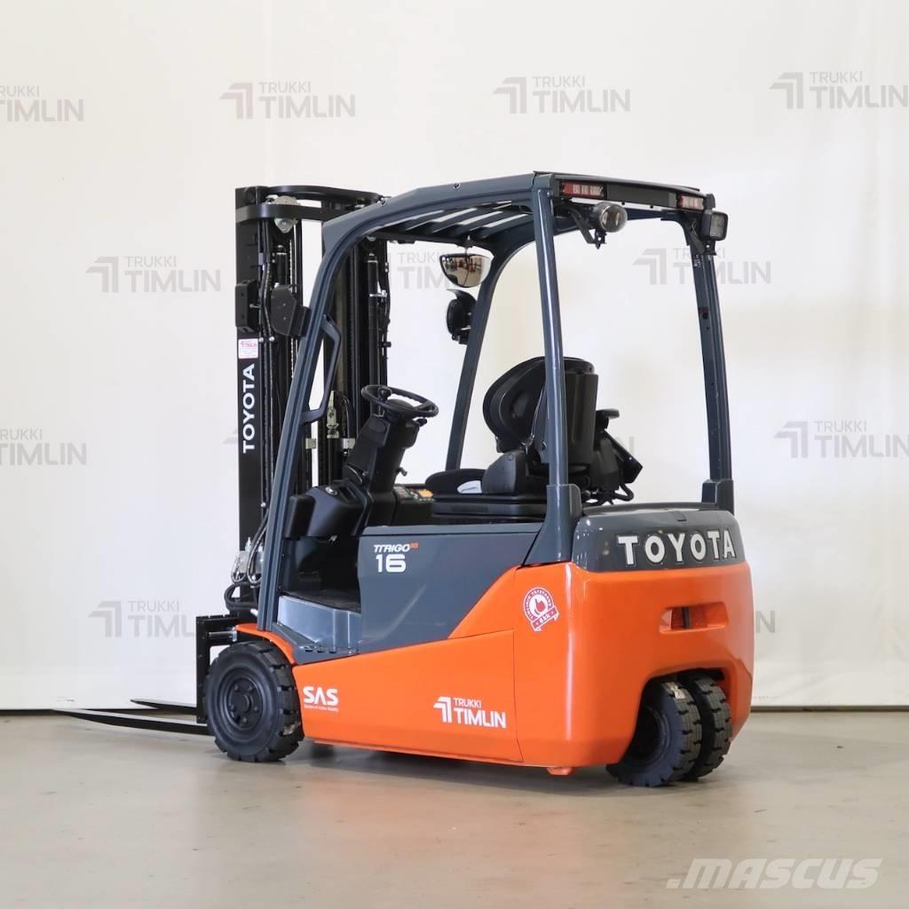 Toyota 8FBE16T Elektrikli forkliftler