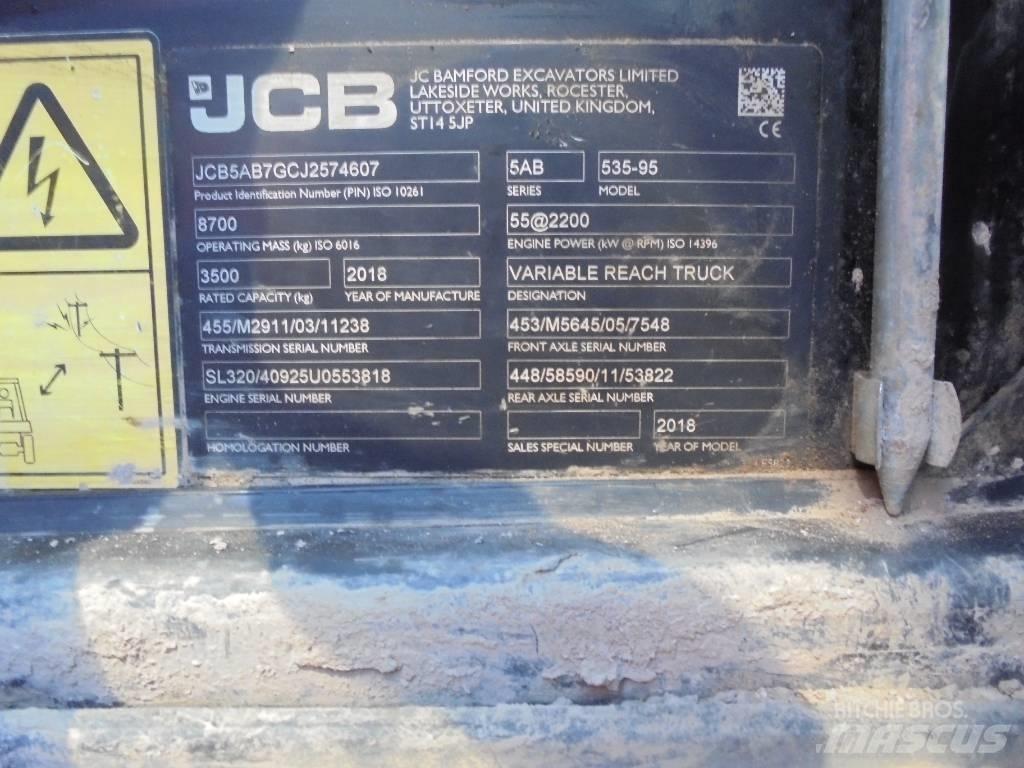 JCB 535-95 Teleskopik yükleyiciler