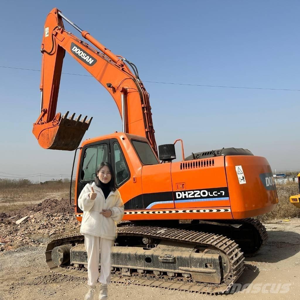 Doosan DH220LC-7 Paletli ekskavatörler