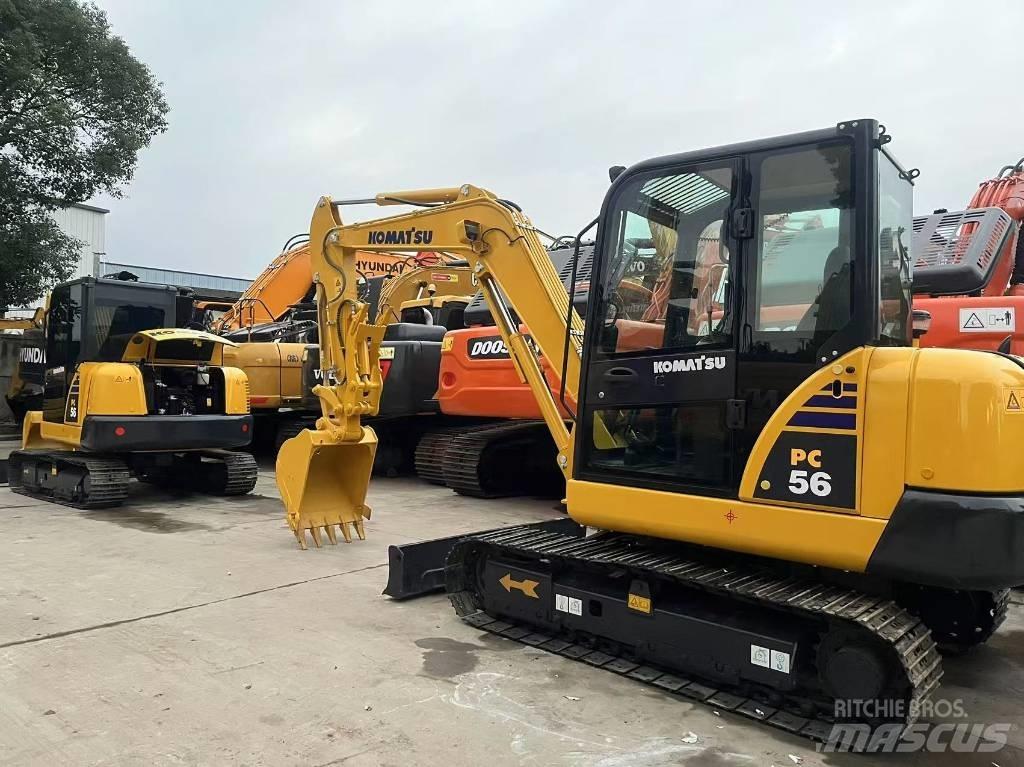 Komatsu PC 56 Paletli ekskavatörler