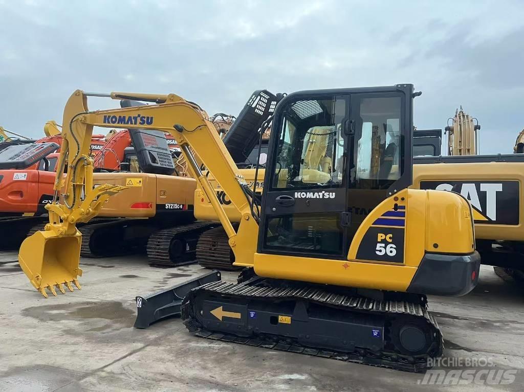 Komatsu PC 56 Paletli ekskavatörler