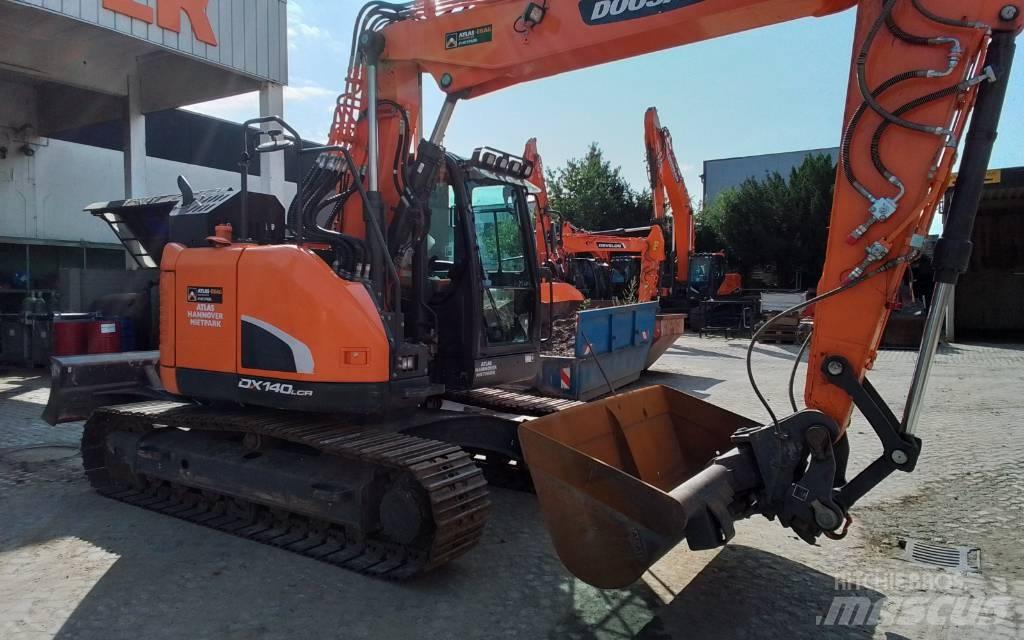 Doosan DX140LCR-5 Paletli ekskavatörler