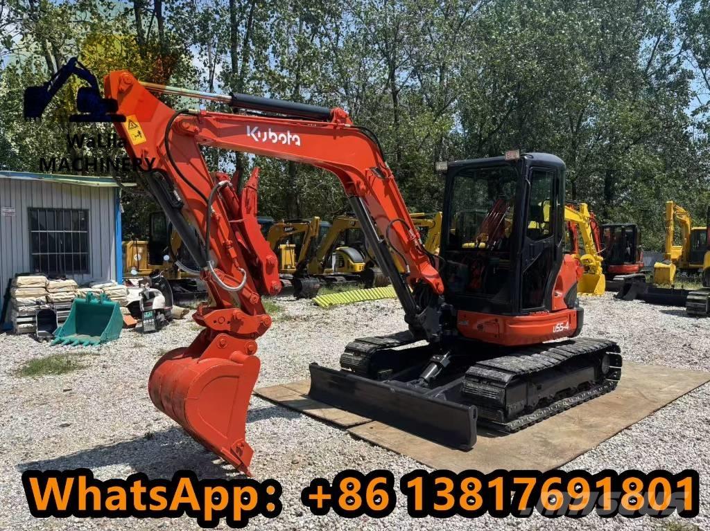 Kubota U 55 R-4 Mini ekskavatörler, 7 tona dek