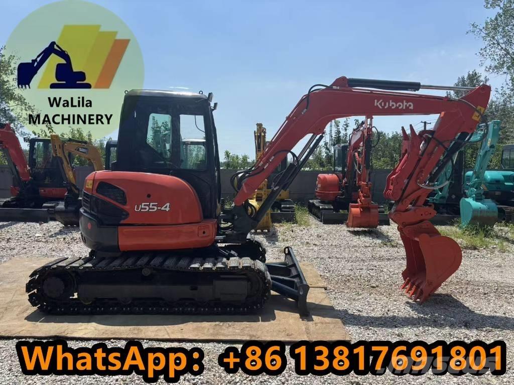 Kubota U 55 R-4 Mini ekskavatörler, 7 tona dek