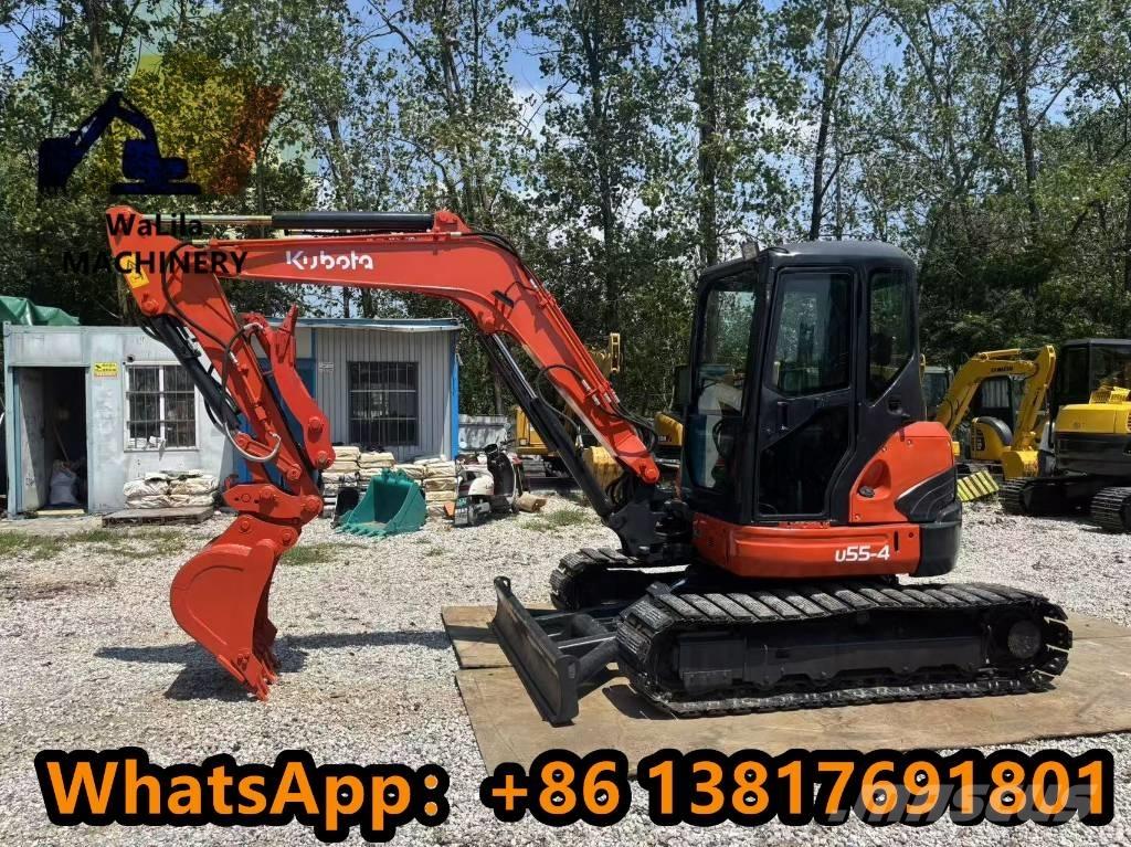 Kubota U 55 R-4 Mini ekskavatörler, 7 tona dek
