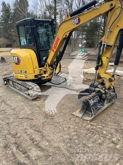 CAT 303.5E2 CR Mini ekskavatörler, 7 tona dek