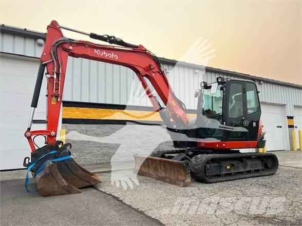 Kubota KX080-4 Paletli ekskavatörler