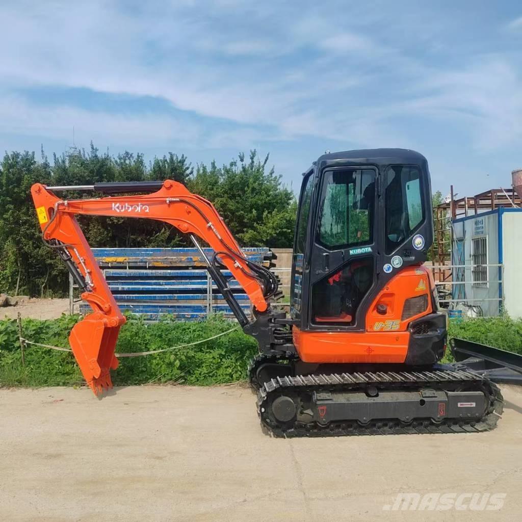 Kubota U 35 Mini ekskavatörler, 7 tona dek