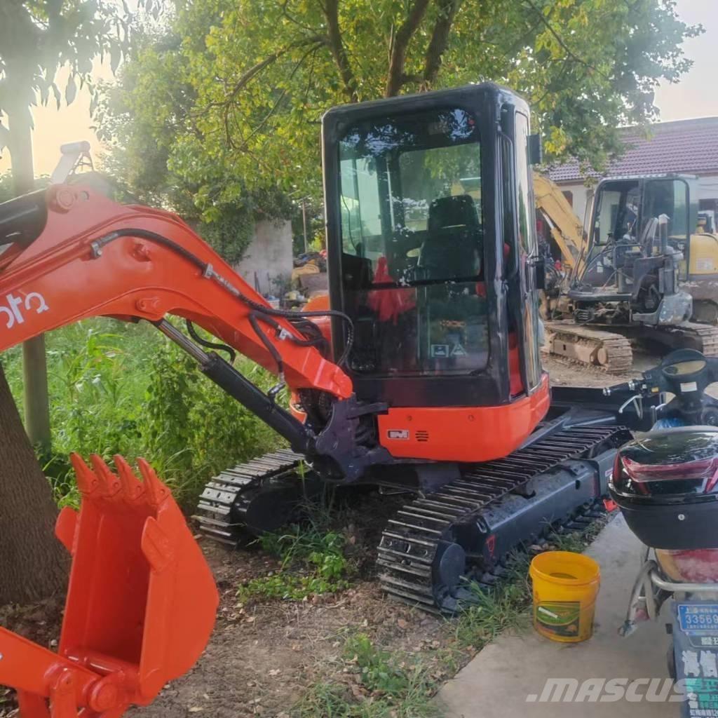 Kubota U 35 Mini ekskavatörler, 7 tona dek
