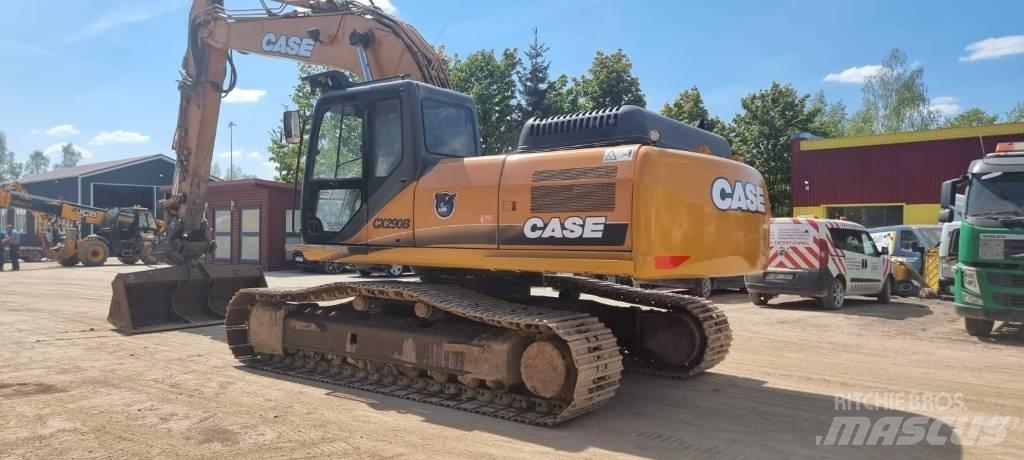 CASE CX 290 B Paletli ekskavatörler