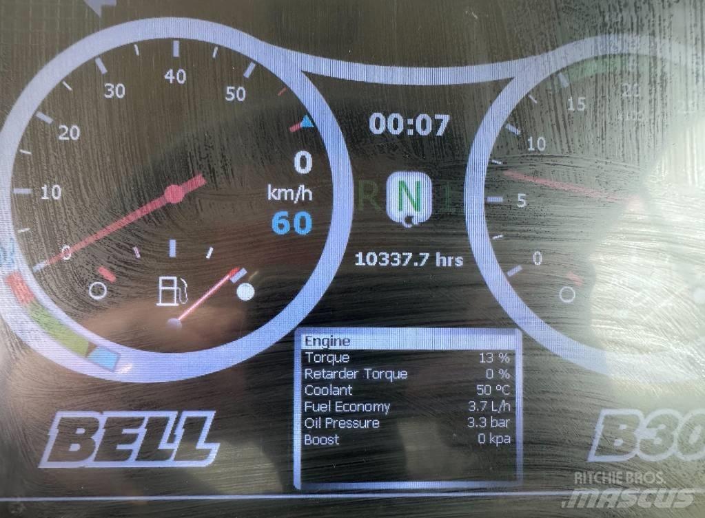 Bell B 30 E Belden kirma kaya kamyonu