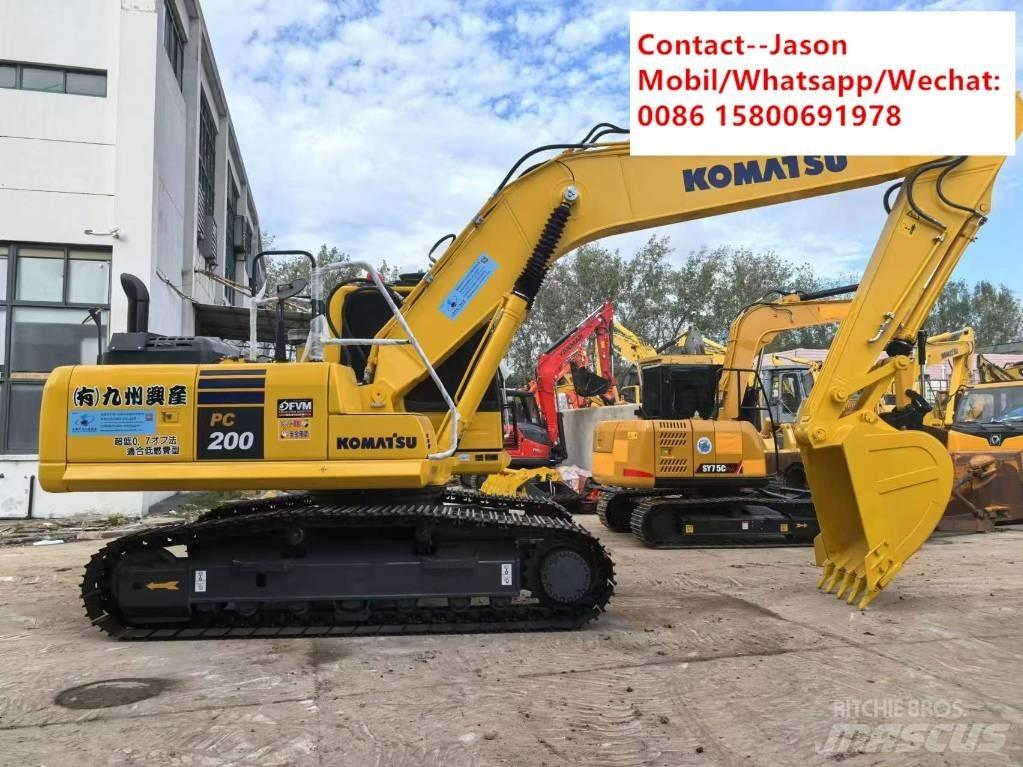 Komatsu PC 200 Paletli ekskavatörler