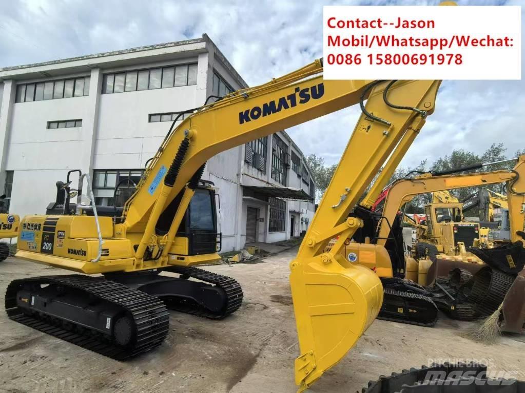 Komatsu PC 200 Paletli ekskavatörler