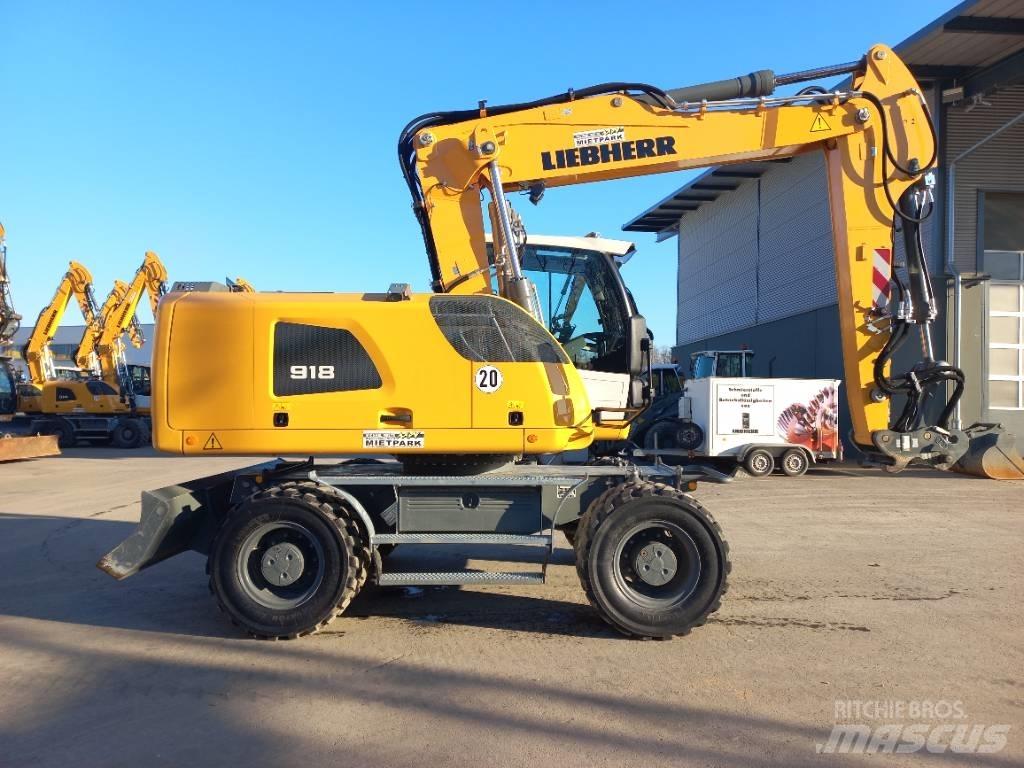 Liebherr A 918 G6.0 Lastik tekerli ekskavatörler