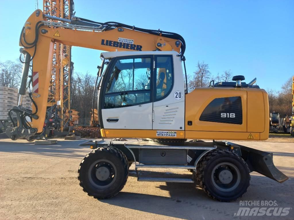 Liebherr A 918 G6.0 Lastik tekerli ekskavatörler