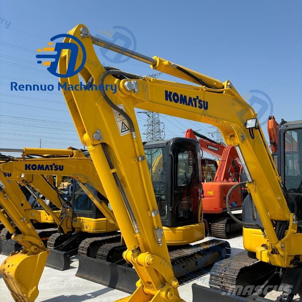 Komatsu PC 55 MR-3 Mini ekskavatörler, 7 tona dek
