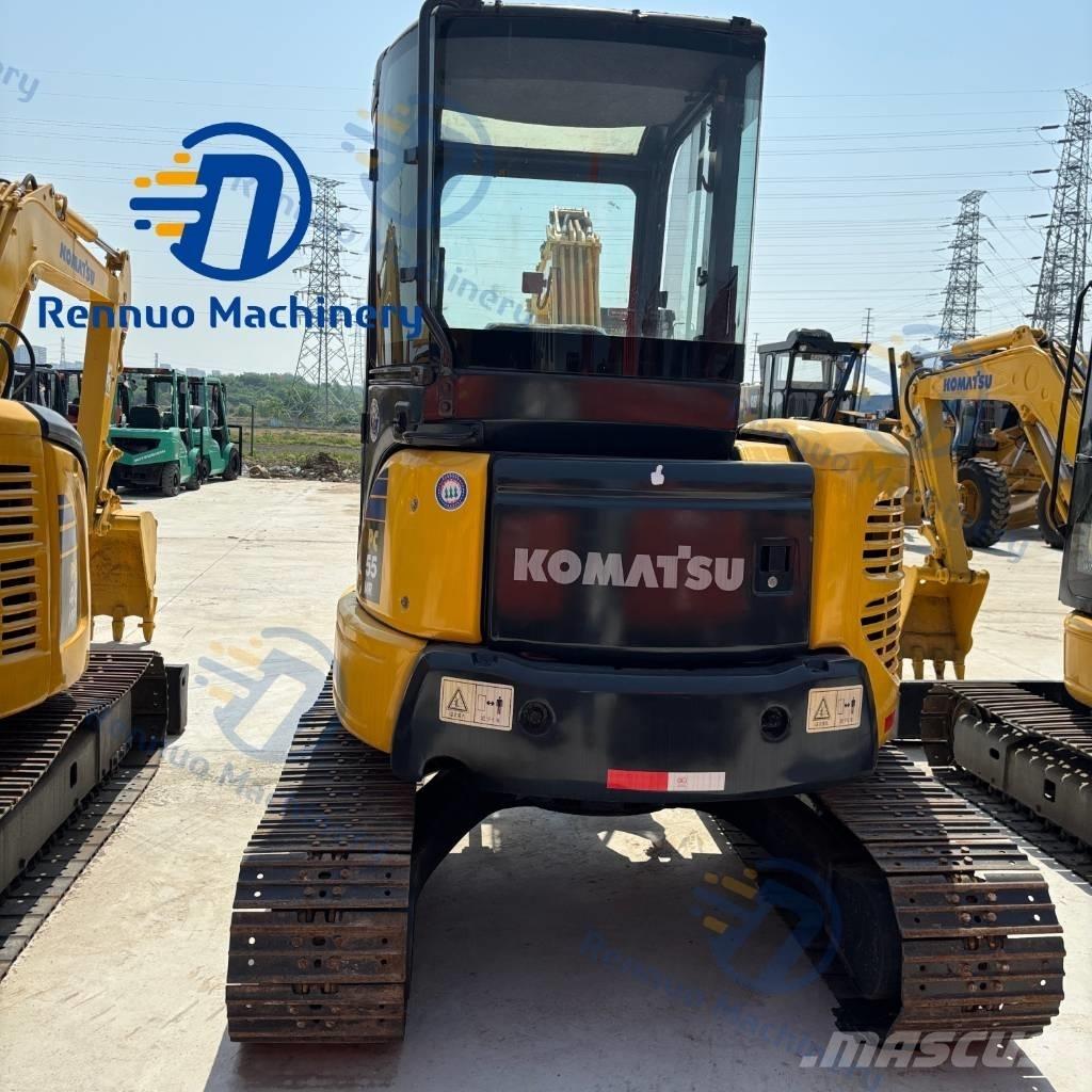 Komatsu PC 55 MR-3 Mini ekskavatörler, 7 tona dek